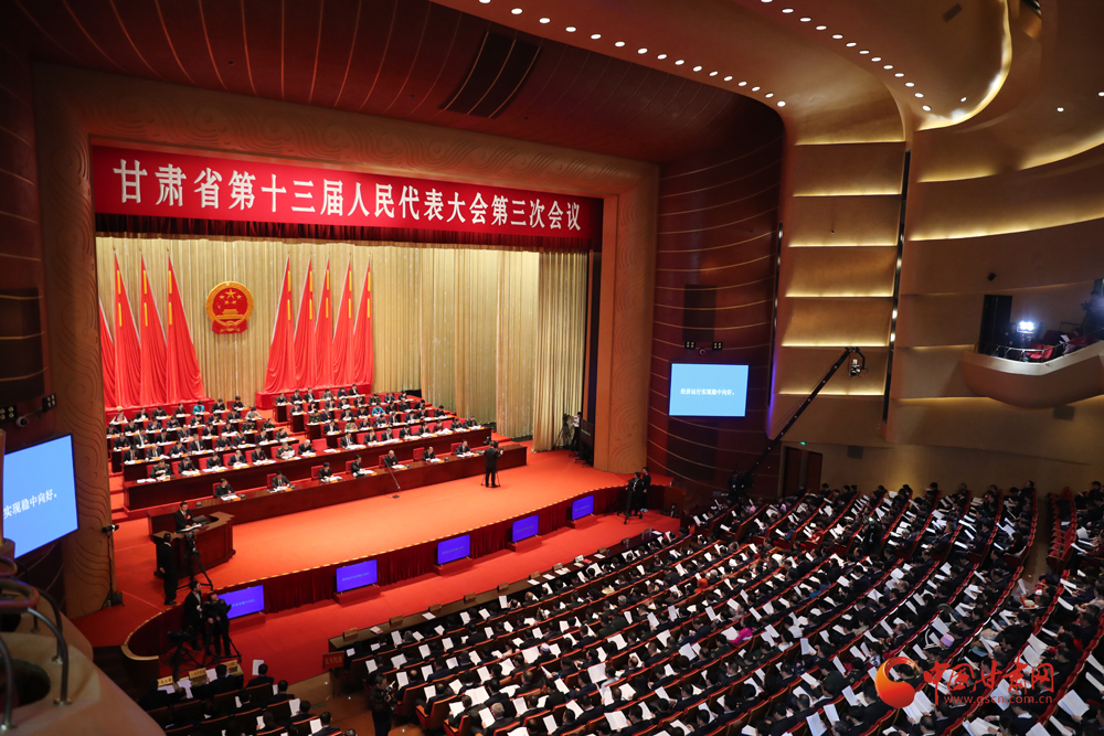 【聚焦2020甘肅兩會(huì)】唐仁?。簭娜罕娮罴毙琛⒆钆瓮氖虑槿胧?辦好10件民生實(shí)事（圖）