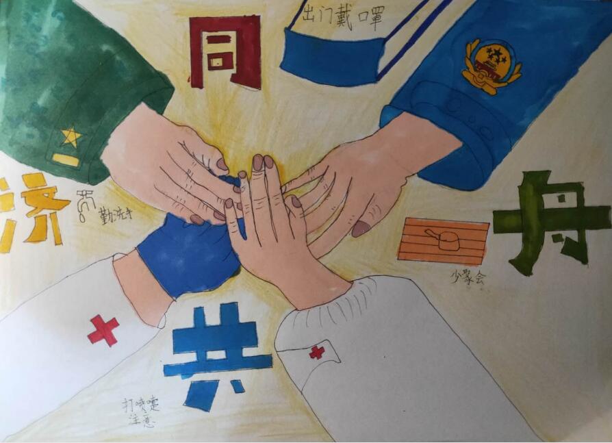 “疫情當(dāng)前，孩子們有‘畫(huà)’說(shuō)”作品展播（三十八）