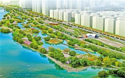 54萬(wàn)平方米 雁灘濕地公園“入畫來(lái)”！