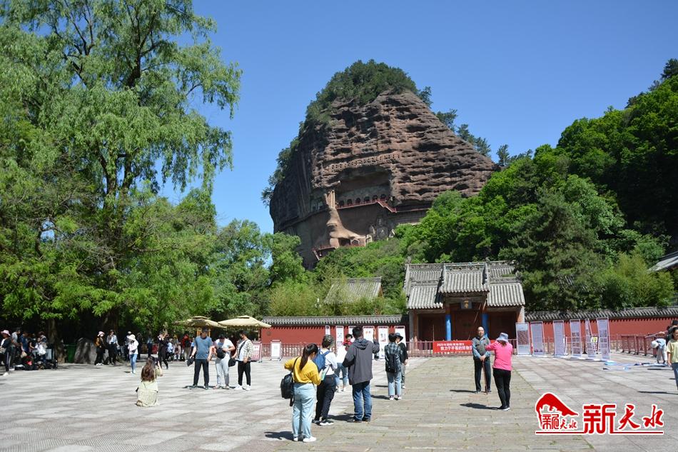 天水移動5G信號覆蓋麥積山景區(qū) 國際博物館日助力敦煌研究院全球直播