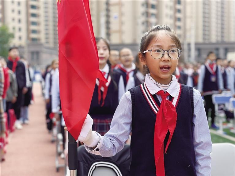  “請黨放心 強國有我” 黃河少年爭做先鋒 蘭州市舉行紀念中國少年先鋒隊建隊72周年主題隊日活動