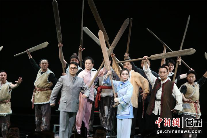 圖為演出劇照。甘肅省隴劇院供圖