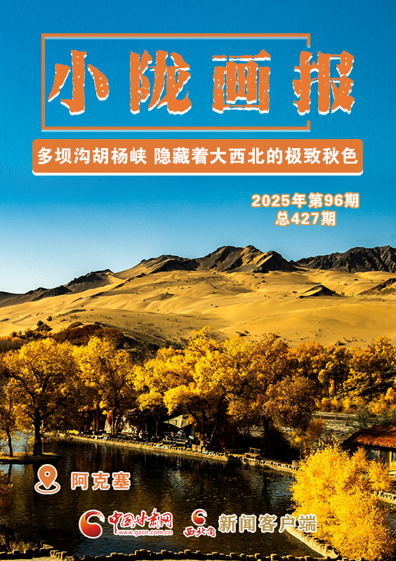 【小隴畫報·427期】多壩溝胡楊峽 隱藏著大西北的極致秋色